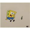 Image 1 : SpongeBob Original 2 Layer Animation Cel w/ Plankton