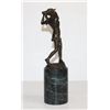Image 4 : Brilliant Lady Golfer Swinging Bronze Sculpture After