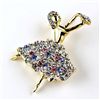 Image 1 : Faberge Ballet Brooch