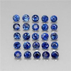 2.99ct Deep Blue Sapphire (25 pieces)