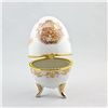 Image 2 : Hand Painted Porcelain Trinket Box