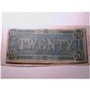 Image 2 : 1864 $20 Confederate States of America Note XF