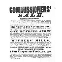 (SLAVE AUCTION POSTER)