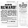 Image 1 : (RUNAWAY SLAVE REWARD POSTER)