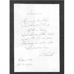 SMITH, SAMUEL FRANCIS