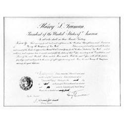 TRUMAN, HARRY S.