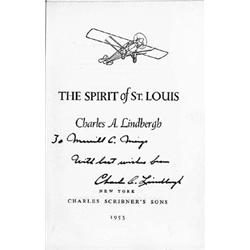 LINDBERGH, CHARLES A.