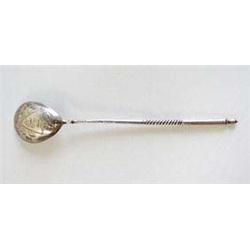 NICHOLAS II SILVER TEA SPOON