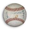 Image 1 : 1963 DODGERS SIGNED BASEBALL