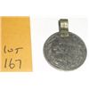 Image 1 : Arabic Coin Pendant with Arabic Writing on it and a Heart!! Not Sure of Metal Content but Looks Silv