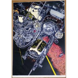 Tom Blackwell,  56 Harley, Signed Lithograph