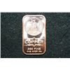 Image 1 : 2012 Copper Ingot, .999 Fine 1 Oz.
