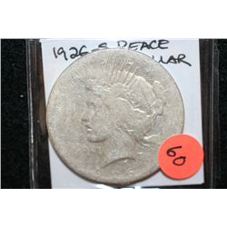 1926-S Silver Peace Dollar