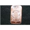 Image 2 : 2012 Copper Ingot, .999 Fine 1 Oz.