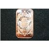 Image 2 : 2012 Copper Ingot, .999 Fine 1 Oz.