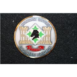 Iron Horse Sappers Engineer Brigade Medal