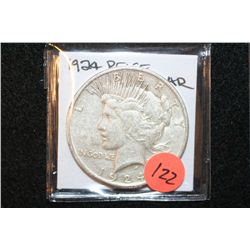 1924 Silver Peace Dollar