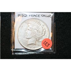 1922 Silver Peace Dollar