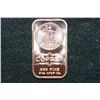 Image 1 : 2012 Copper Ingot, .999 Fine 1 Oz.