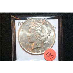 1923 Silver Peace Dollar