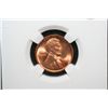 Image 1 : 1946 Wheat Back Penny, NGC Graded MS65 RD