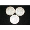 Image 1 : 1921-S Silver Morgan $1, lot of 3