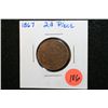 Image 1 : 1867 Two Cent Piece