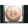 Image 2 : Frosty Copper Round, .999 Fine 1 Oz.