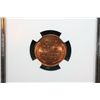 Image 2 : 1946-D Wheat Back Penny, NGC Graded MS65 RD