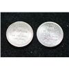 Image 2 : Swiss of America Silver Round, .999 Fine Silver 1 Oz., lot of 2