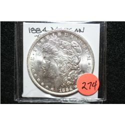 1884-O Silver Morgan $1