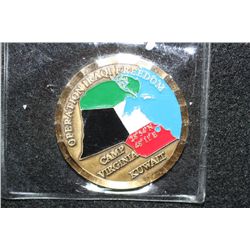 Operation Iraqi Freedom Camp Virginia Kuwait Medal