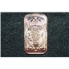 Image 2 : 2012 Copper Ingot .999 Fine One Ounce