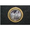 Image 1 : Treasure Island, Limited Edition Two-Tone $10 Gaming Token, .999 Fine