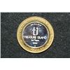 Image 2 : Treasure Island, Limited Edition Two-Tone $10 Gaming Token, .999 Fine