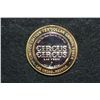 Image 2 : Circus Circus, Limited Edition Two-Tone $10 Gaming Token, .999 Fine