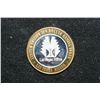 Image 1 : Las Vegas Hilton, Limited Edition Two-Tone $10 Gaming Token, .999 Fine
