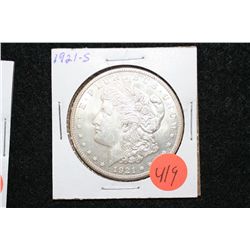 1921-S Silver Morgan $1