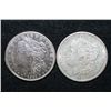 Image 1 : 1921-D Silver Morgan $1, lot of 2