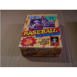 1 Box DONRUSS Baseball Cards