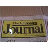 Image 2 : 1 Copy Of "The Edmonton Journal" Announcing Gretzky Trade