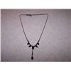 Image 1 : 1 Black Stone & Chain Necklace