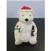 Image 1 : 1998 Coca-Cola Bear Cookie Jar Marketed by TeleFlora