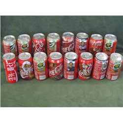 Lot of Coca-Cola Unopened Cans