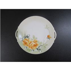 Hand Painted 10" Nippon Plate - Vintage