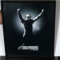 2003 Dale Earnhardt Tribute Framed Concert Poster