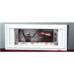 2003 Dale Earnhardt Tribute Platinum Concert Ticket