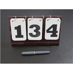 Vintage Fountain Pen - Has 2ST and EF Printed On It, Is Missing Clip