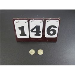 Pair Of Silver Clad Kennedy Half Dollars - (2)1968D - Ungraded