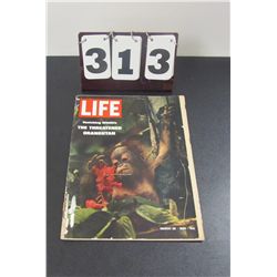 Life Magazine March 28, 1969 - The Threatened Orangutan
